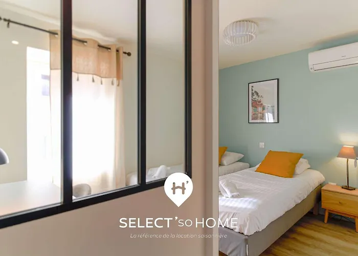 Apartment Select'sohome - Renove En Centre-ville Pour 6 Personnes !- Marina-5 *